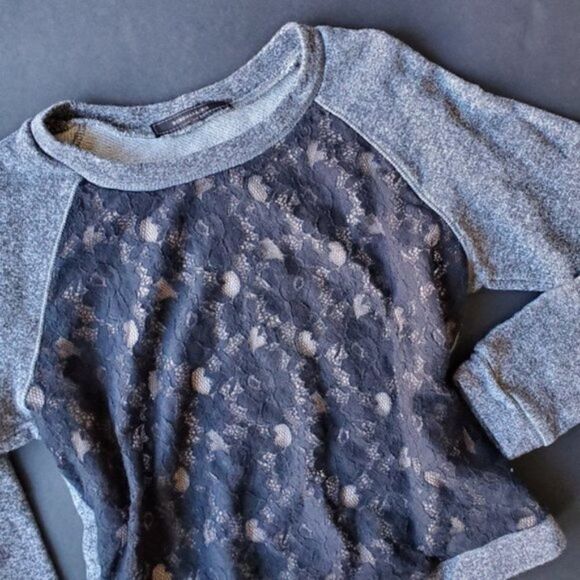 Bcbgmaxazria Semi See through lace Sweater - Picture 3 of 8